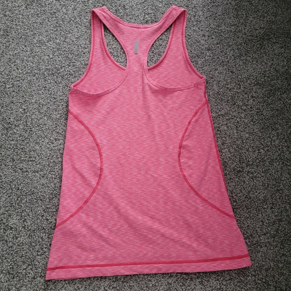 Zella Heathered Pink Tank Top - Picture 2 of 5